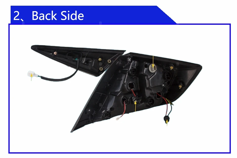 Luces traseras instaladas en Honda Civic 10th