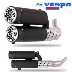 Silenciador doble con DB Killer – Vespa GTS 300 y GTV 300