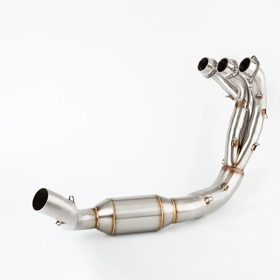 Tubo de enlace de escape de acero inoxidable Yamaha MT-09/FZ-09 - imagen 3