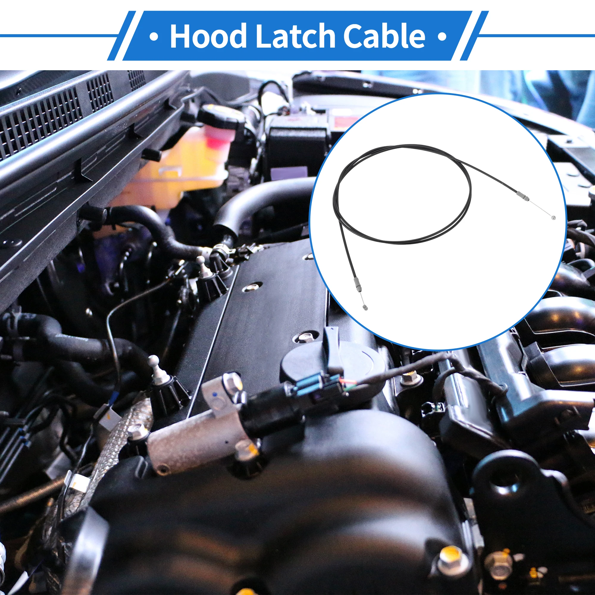 UXCELL 5363060010 Cable liberación pestillo capó Toyota Land Cruiser
