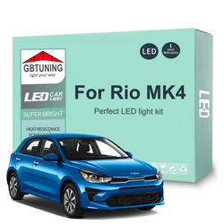 Kit bombillas LED Canbus interior Kia Rio IV MK4 YB 2017-2023