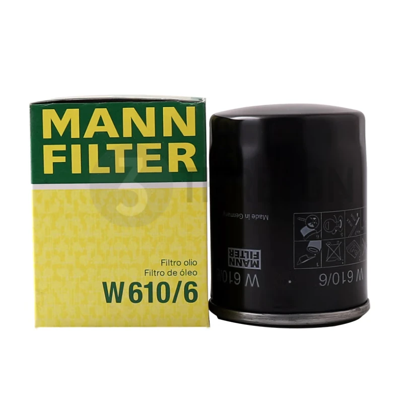 MANN FILTER filtro de aceite – Honda Civic Accord Fit City y Acura MDX