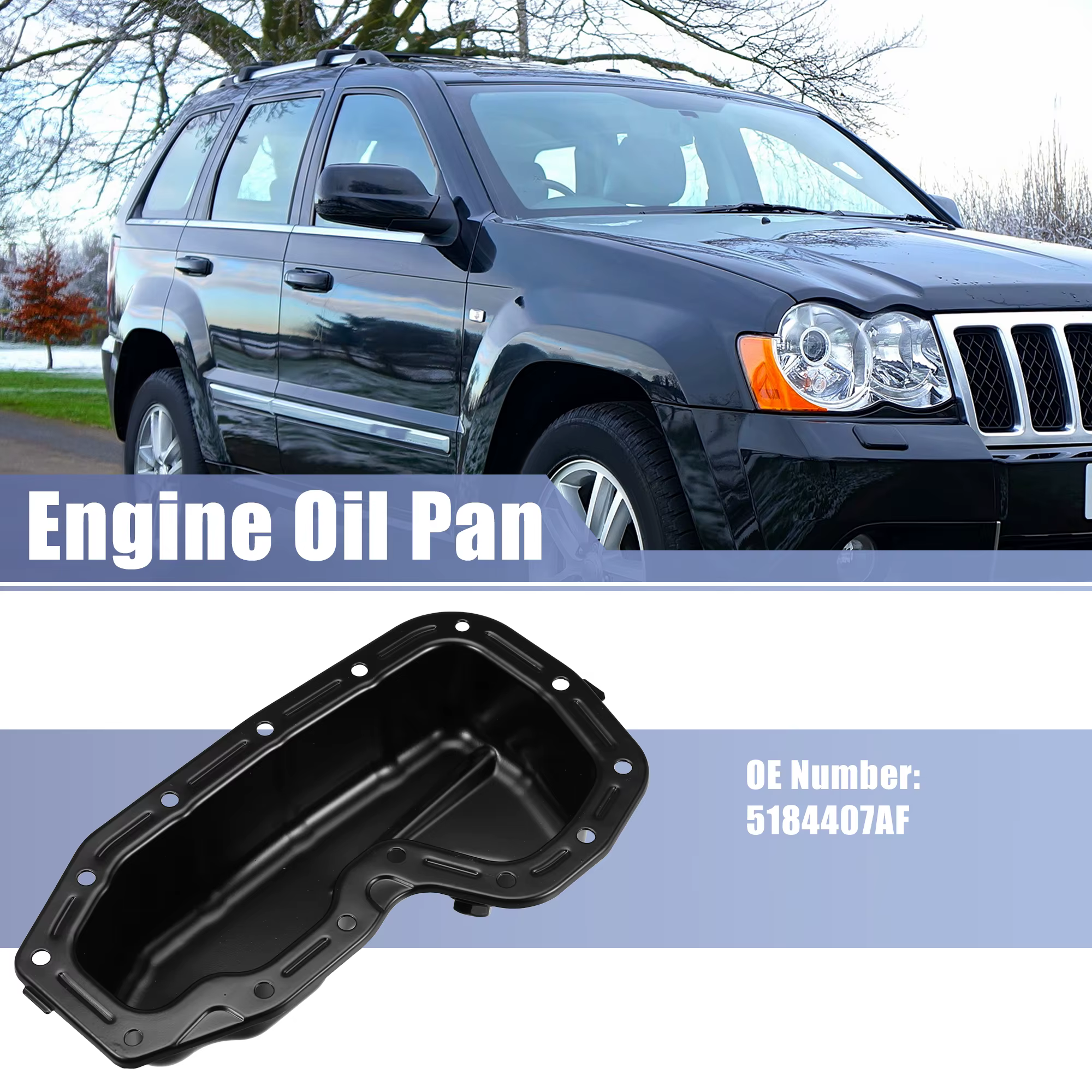 Autohaux 5184407AF cárter de aceite para Dodge Durango - imagen 2