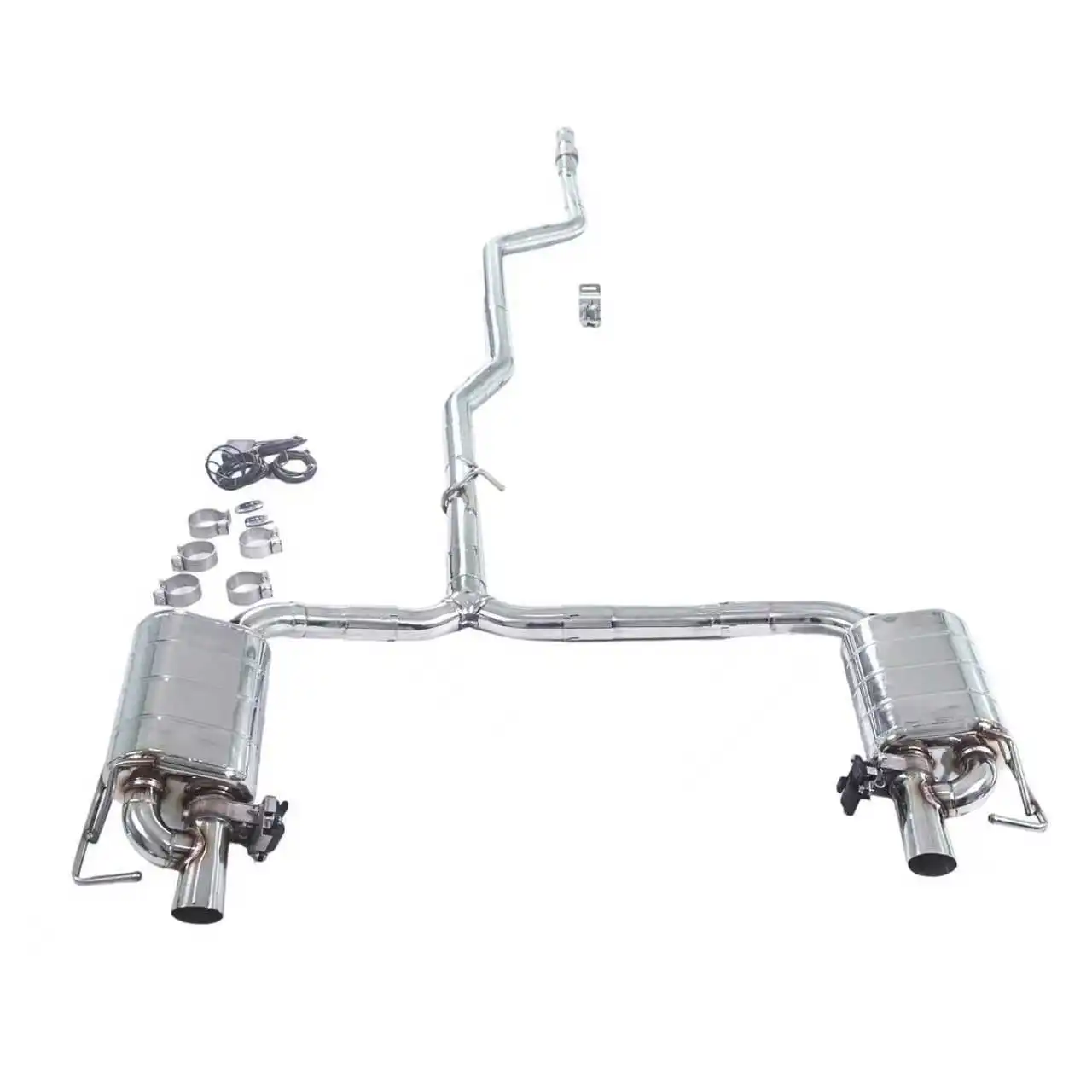 Escape catback válvula acero inoxidable Mercedes E350 W213 2.0T - imagen 4