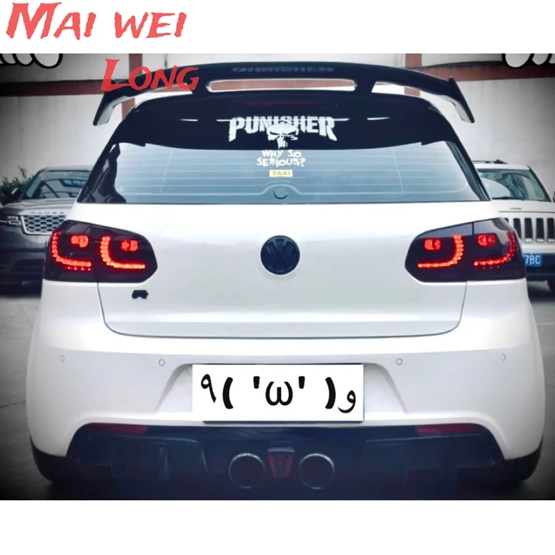 Alerón trasero de techo ABS sin pintar para Volkswagen Golf 4-8 - imagen 3