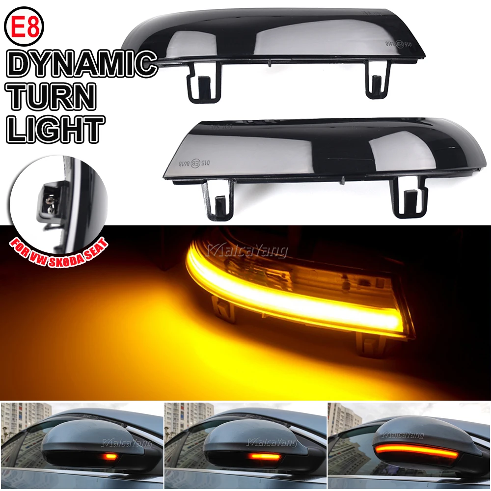 Luz intermitente LED dinámica para VW Passat B6 Golf 5 Jetta MK5 - imagen 4