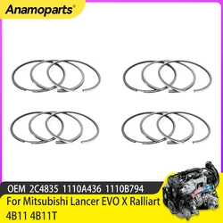 Juego de segmentos de pistón Mitsubishi Lancer EVO X 4B11/4B11T