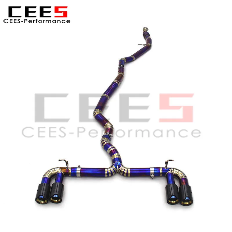 Escape catback CEES sin silenciador ni puntas – BMW M235i 3.0T