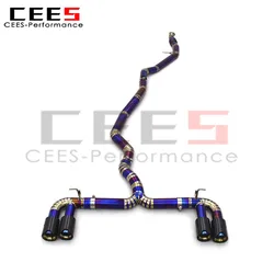 Escape catback CEES sin silenciador ni puntas – BMW M235i 3.0T
