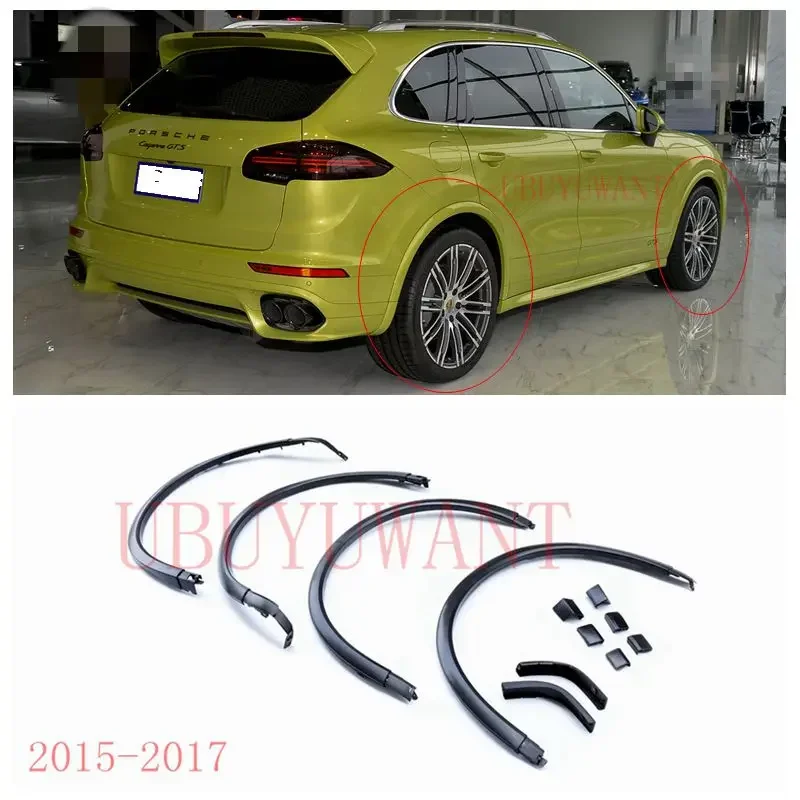 Molduras de pasos de rueda Porsche Cayenne GTS Style 2015-2016
