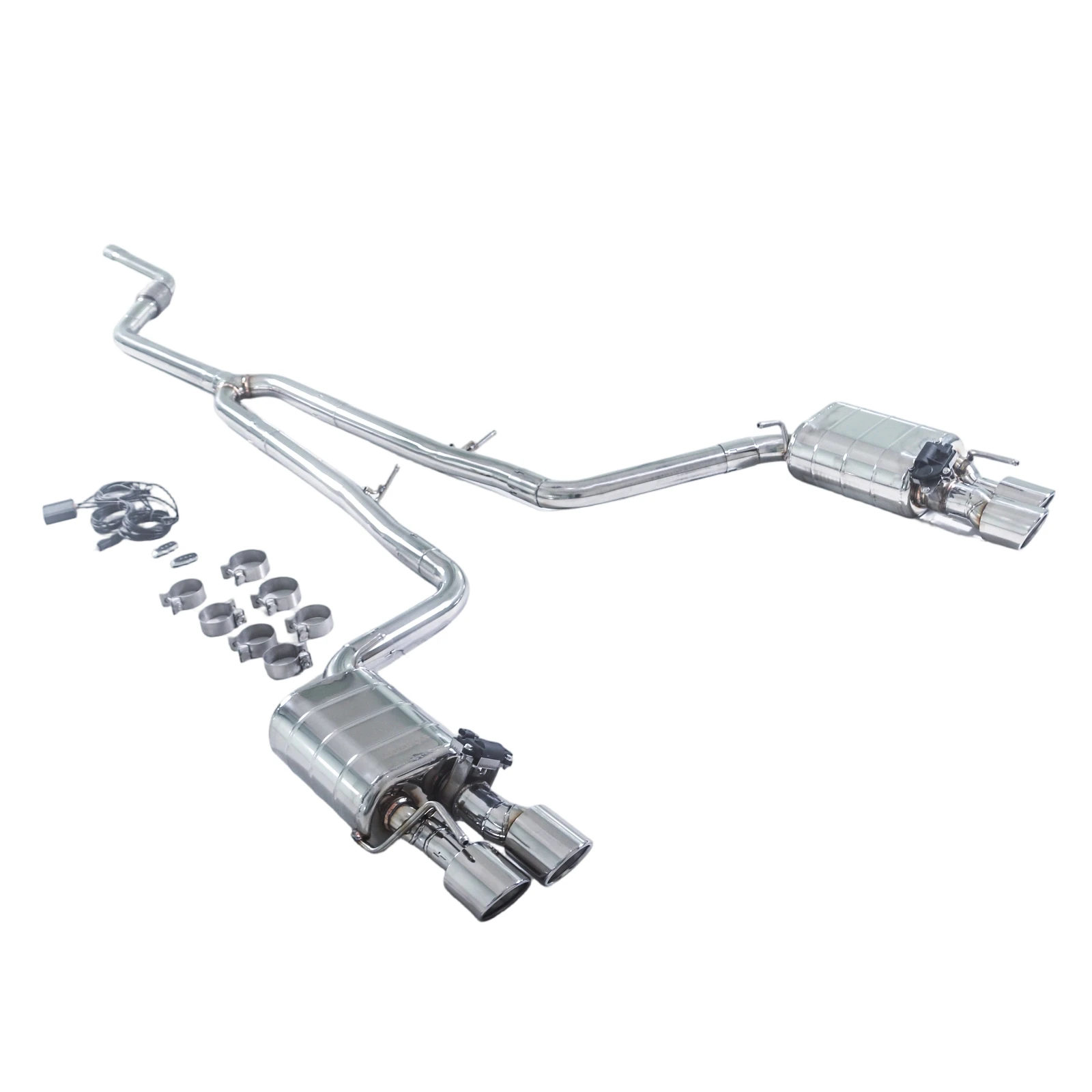 Silenciador de escape GFC Catback Jaguar XF 2.0T 2013-2017 tubo SUS304 - imagen 2