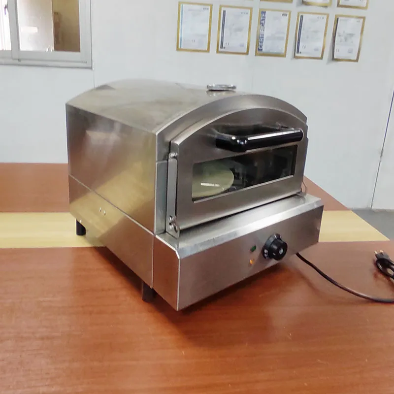 Horno de pizza eléctrico holandés de acero inoxidable para camping - imagen 4