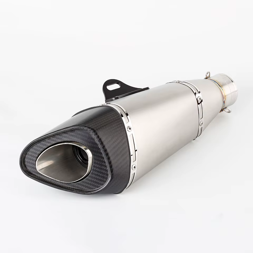 Silenciador universal R11 para moto, entrada 36-51/61 mm - imagen 2