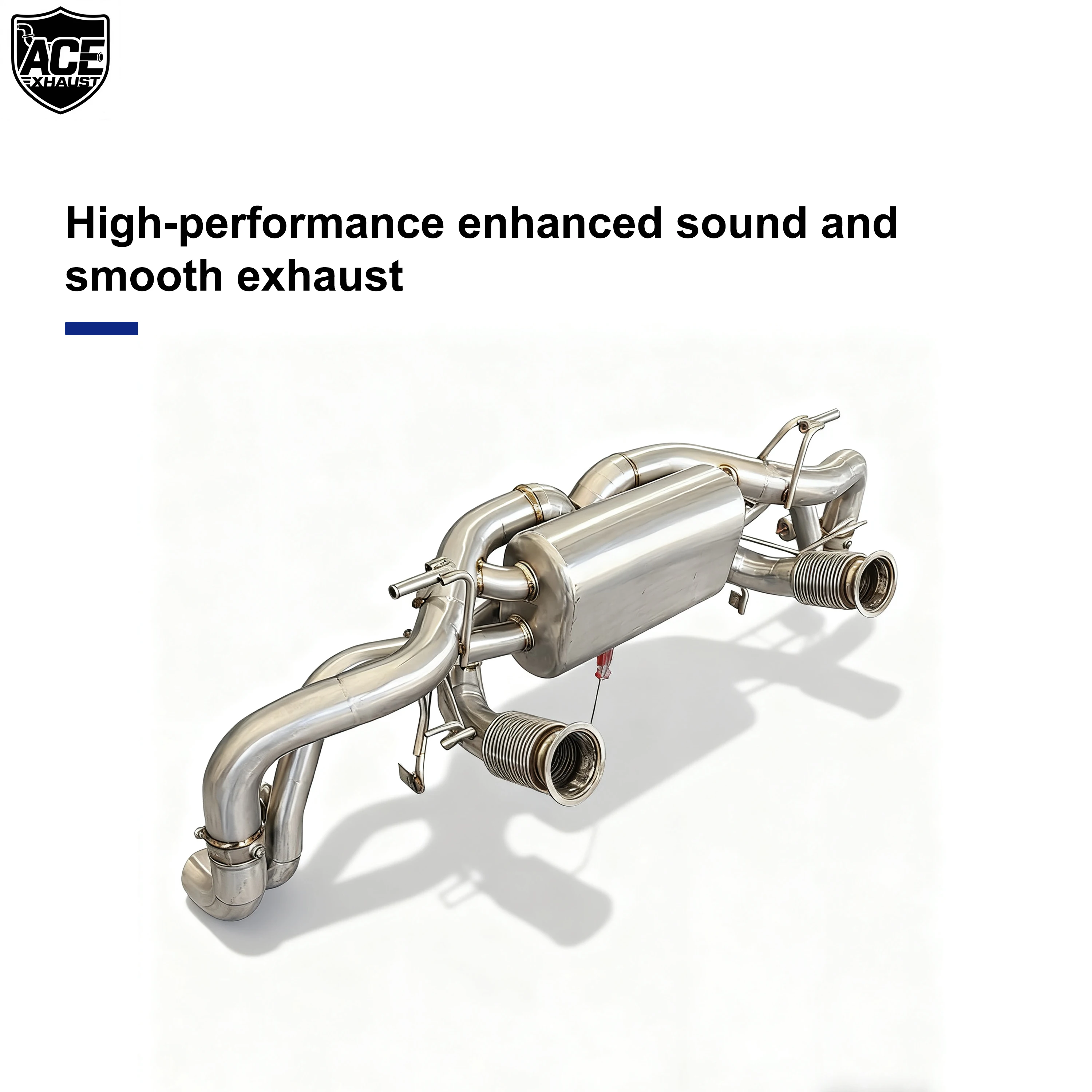 ACE tubo escape inoxidable Audi R8 V10 5.2L catback rendimiento - imagen 4