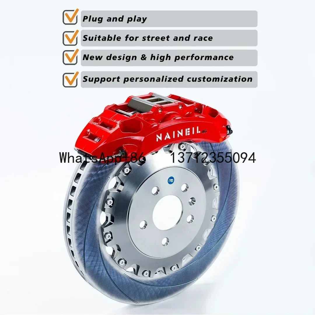 Kit freno alto rendimiento Naineil 6 pistones para Honda Civic FD - imagen 4