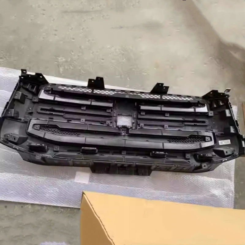 Conjunto de parrilla de radiador de rejilla delantera de coche para tanque 500, red de parachoques delantero negro modificado, accesorios para coche - imagen 3