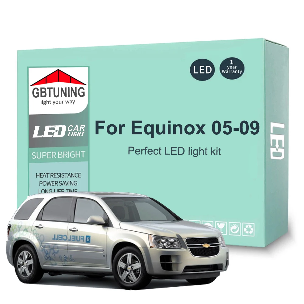 Kit Iluminación LED Interior Canbus – Chevrolet Equinox 2005-2009