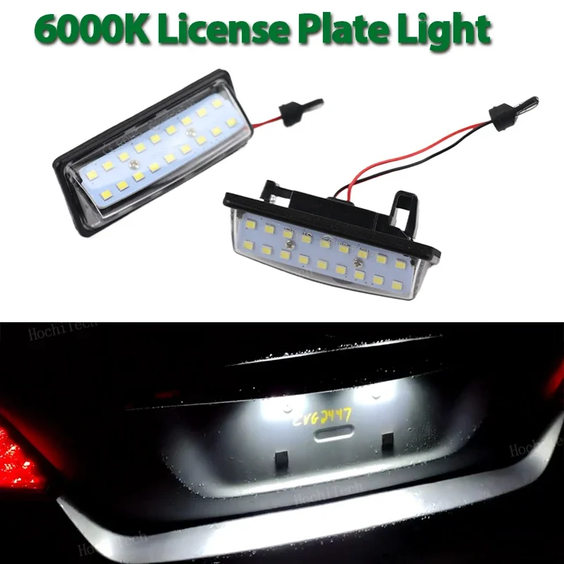 Luz de matrícula LED sin error para Nissan Teana J31 J32