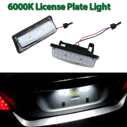Luz de matrícula LED sin error para Nissan Teana J31 y J32