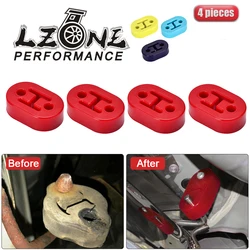 Soporte de escape poliuretano LZONE JR8952 universal 4 uds