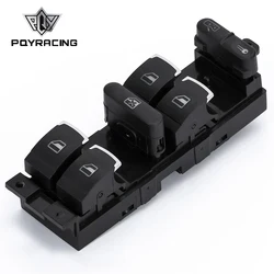 Interruptor ventanilla cromado conductor VW Golf Jetta MK4 3BD 959 857