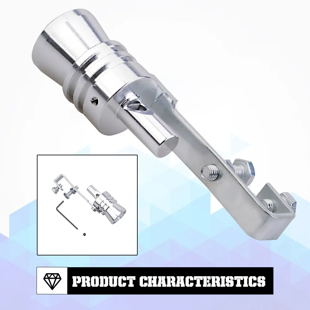 Silbato turbo de escape simulador universal para tuning - imagen 4