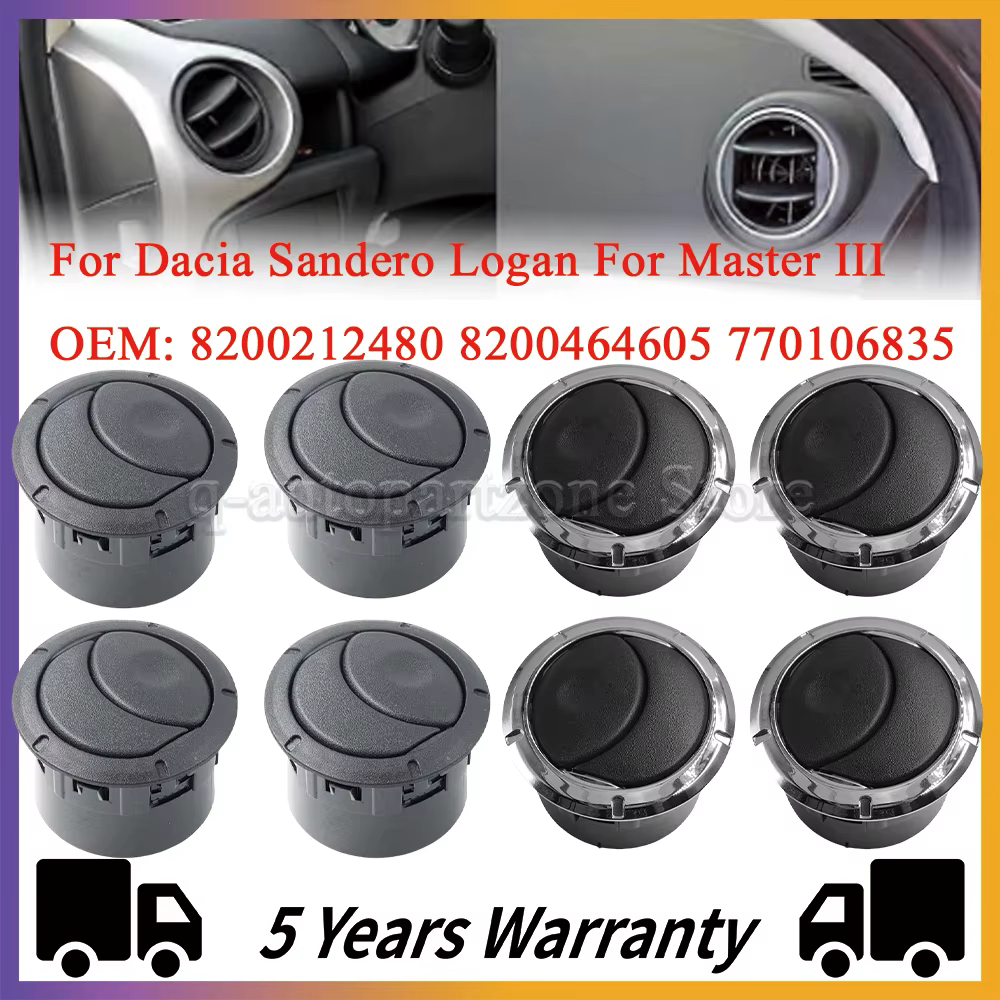 8200212480 Rejilla de aire acondicionado para Renault Duster y Dacia Sandero