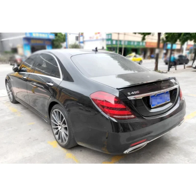 Alerón trasero negro ABS para Mercedes-Benz Clase S W222 2013-2020 - imagen 5