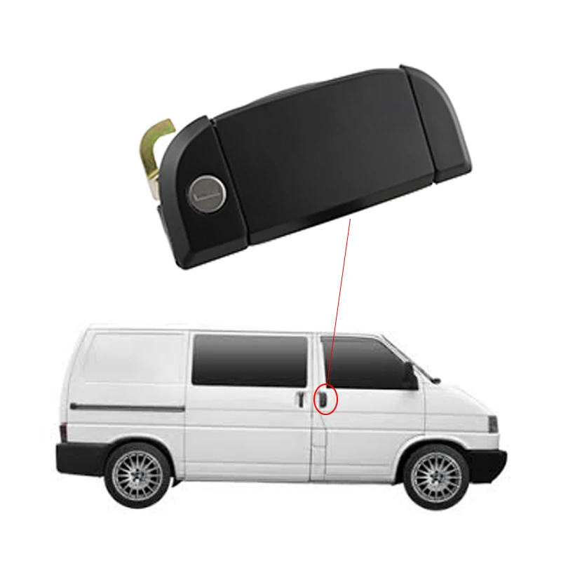 Kit manijas puerta VW Transporter T4 1990-2004 – OEM 701837206/205 - imagen 4