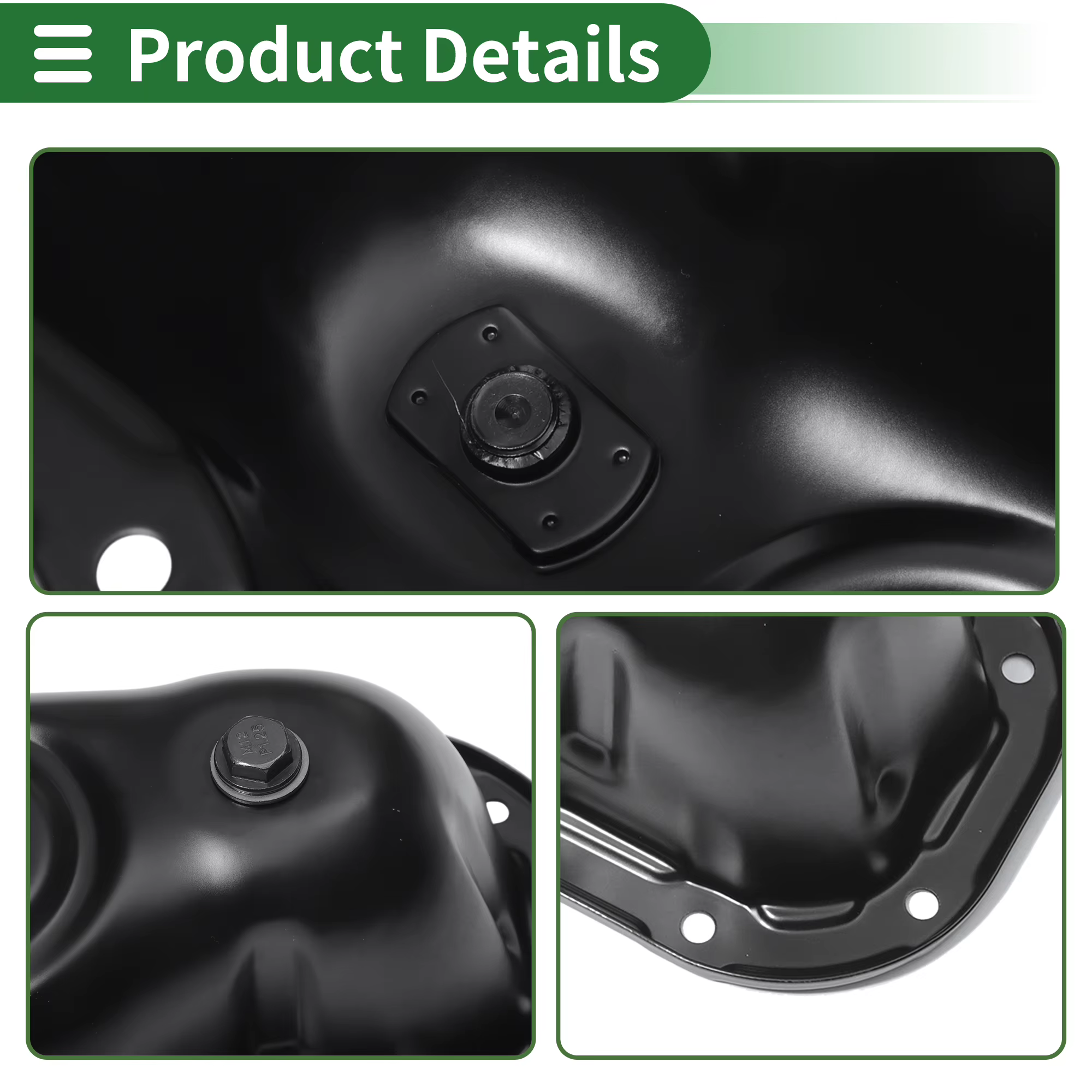 Cárter de aceite UXCELL 1210231010 para Toyota Tacoma 2006-2013 - imagen 4