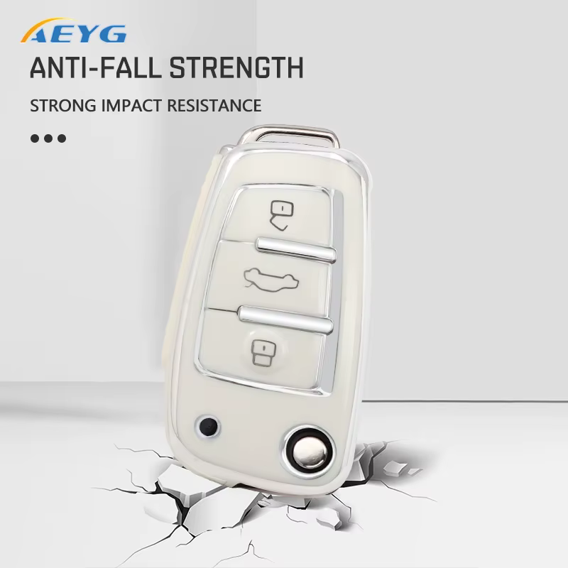Funda de TPU para llave Audi A3, A4, A5, Q3, Q7 y TT - imagen 5