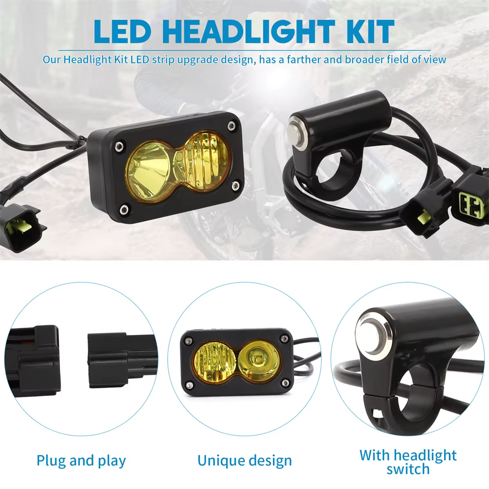 Kit de faro LED blanco Plug & Play para Talaria Sting-R MX4