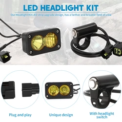 Kit de faro LED blanco Plug & Play para Talaria Sting-R MX4