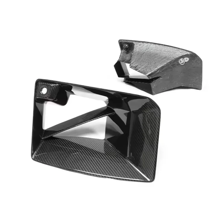 2023-2024 para G87 M2 Bodykit parachoques delantero ventilación de aire conducto de aire frontal de fibra de carbono seco con recortes de gancho de remolque nueva condición - imagen 4