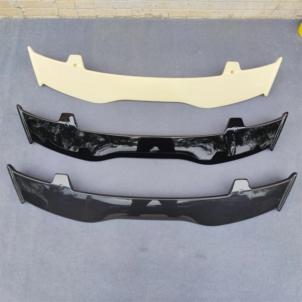 Plástico ABS de alta calidad para Opel Corsa 2015-2023 alerón con apariencia de fibra de carbono Hatchback techo ala trasera Kit de carrocería Accesorios - imagen 3