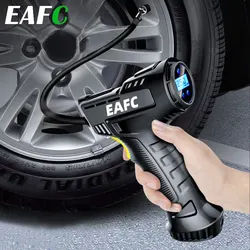 Inflador de neumáticos digital portátil para coche y bicicleta