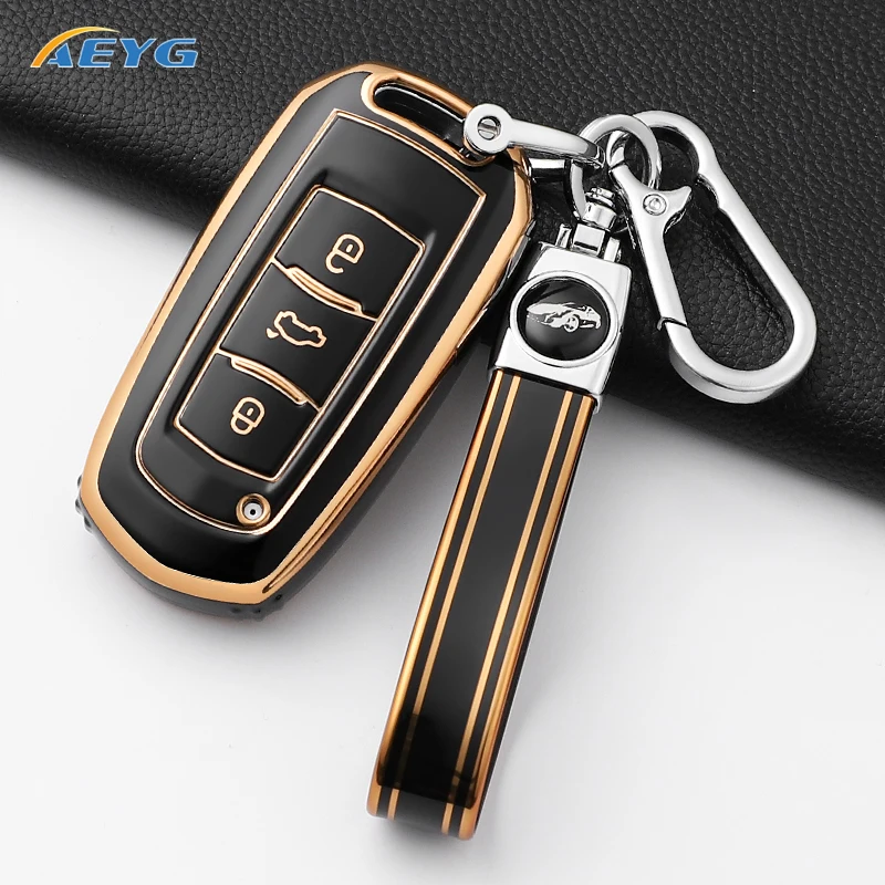 Funda TPU protectora para llave de Geely Emgrand 7, GX3 y Atlas - imagen 4