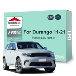 Kit bombillas LED interiores Canbus para Dodge Durango 2011-2021