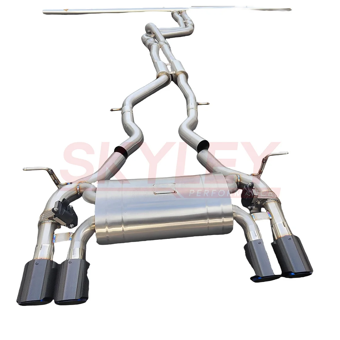 Escape cat-back Skyley de acero inoxidable para BMW M3 F80/M4 F82 S55 - imagen 3