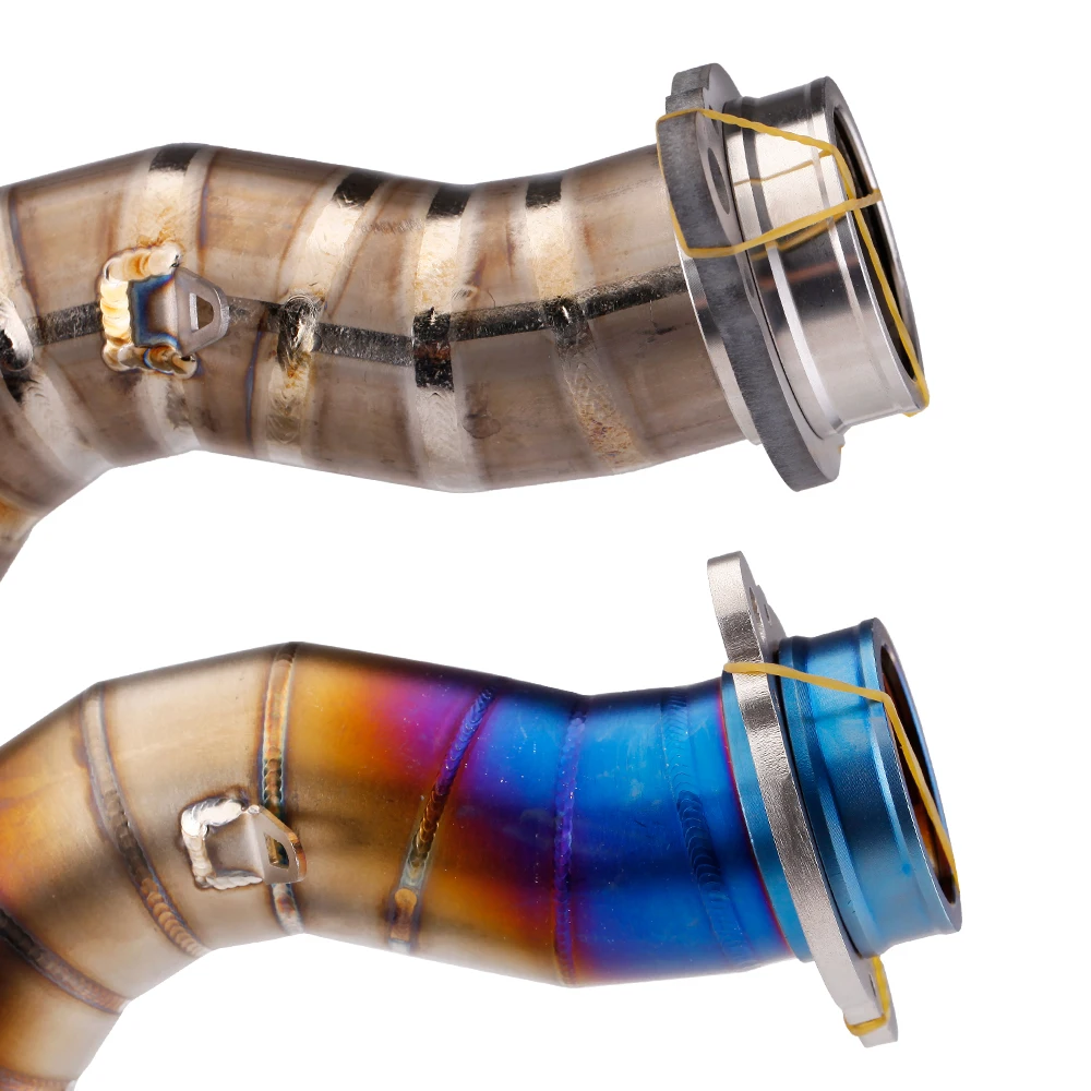 Tubo de escape frontal antideslizante acero inoxidable BMW G310R - imagen 4