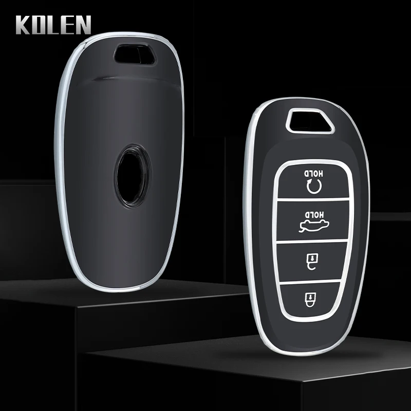 Funda TPU llave Hyundai – Tucson Santa Fe Nexo (4 botones) - imagen 3