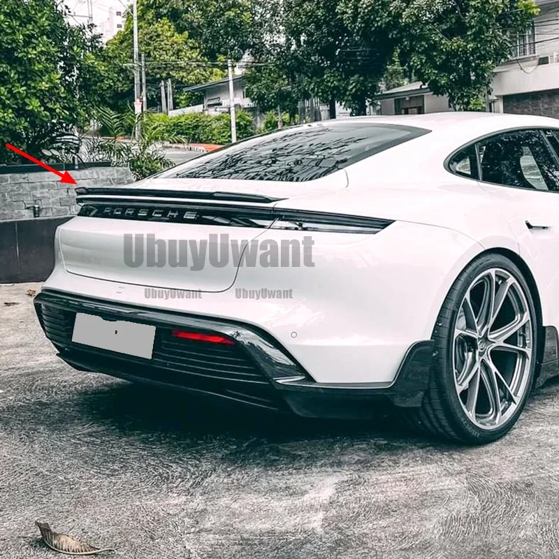 Alerón fibra de carbono Real FD para Porsche Taycan Turbo S 2019-2023 - imagen 5