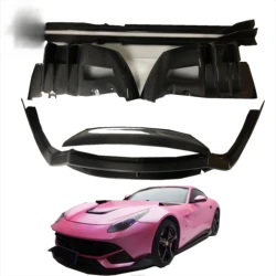 Kit carrocería DMC para Ferrari F12 - alerón, difusor y faldones