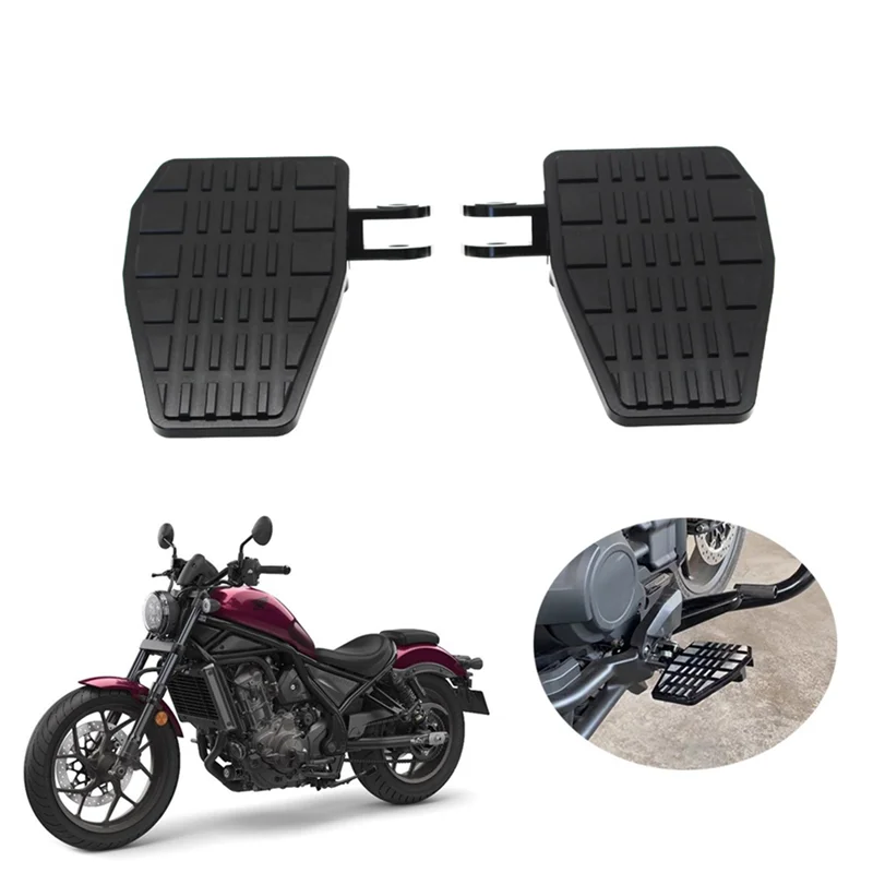 Reposapiés ampliables AB56 para Honda Rebel 1100 CMX1100 – Pedales anchos - imagen 3