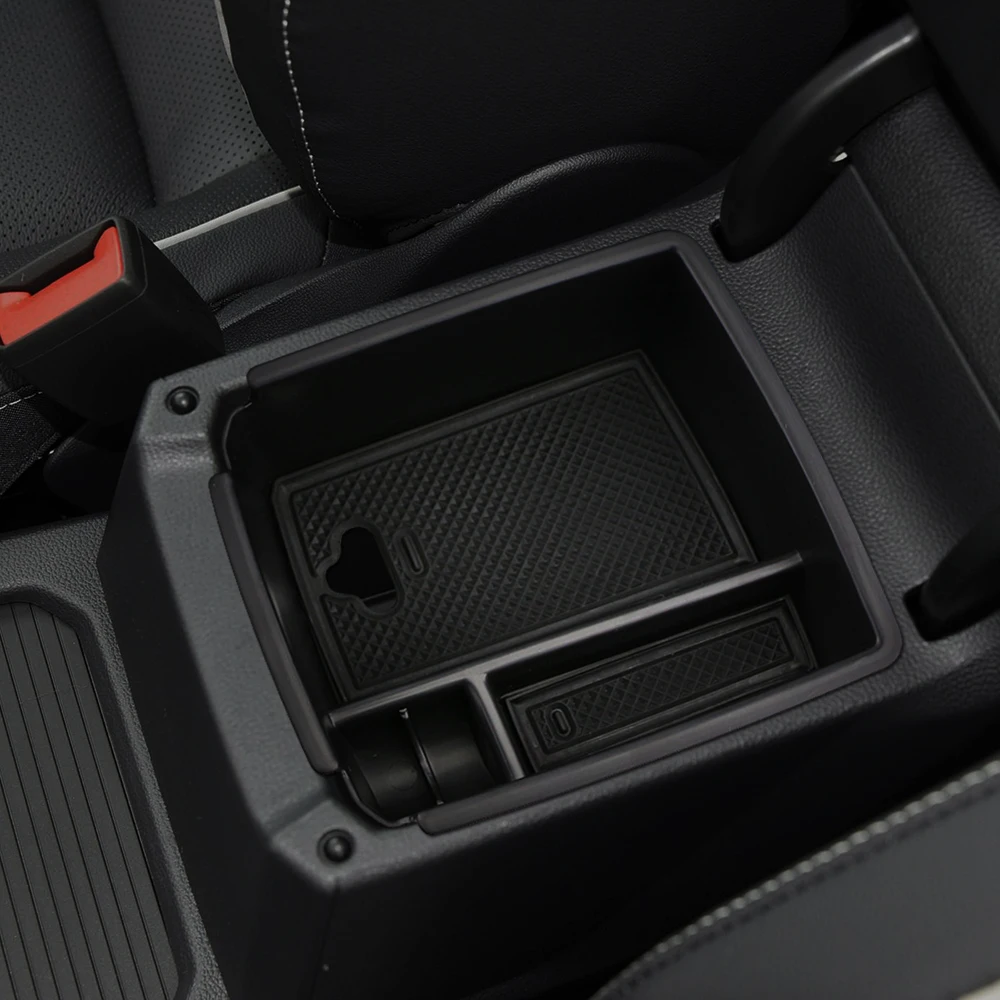 Organizador instalado en el coche