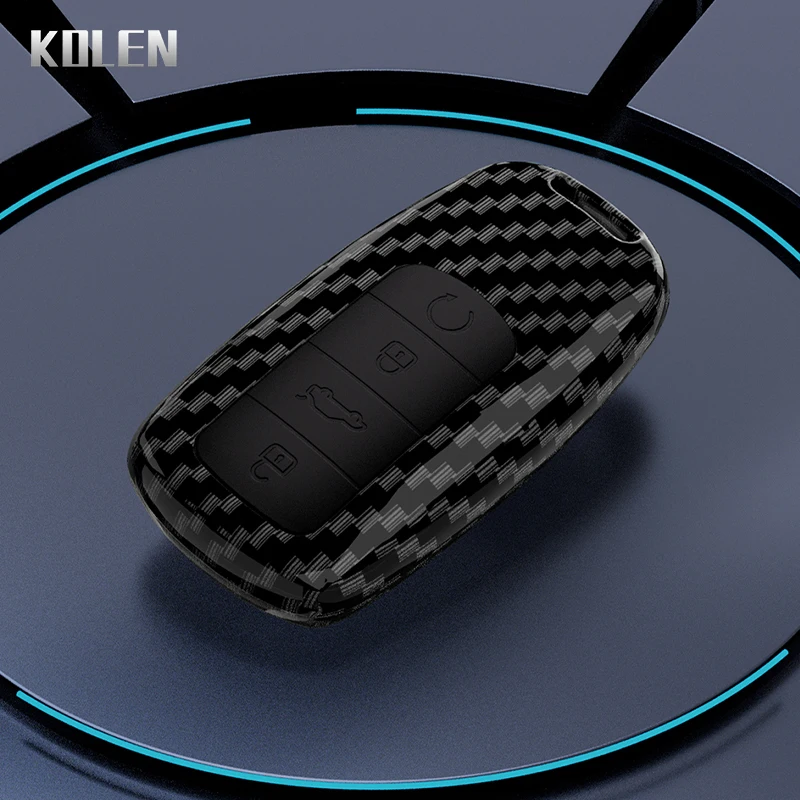 Funda llave coche fibra de carbono ABS – Chery Tiggo 8 Pro - imagen 5