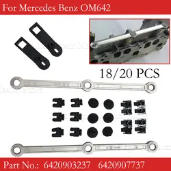 Kit reparación aletas remolino colector de admisión Mercedes OM642
