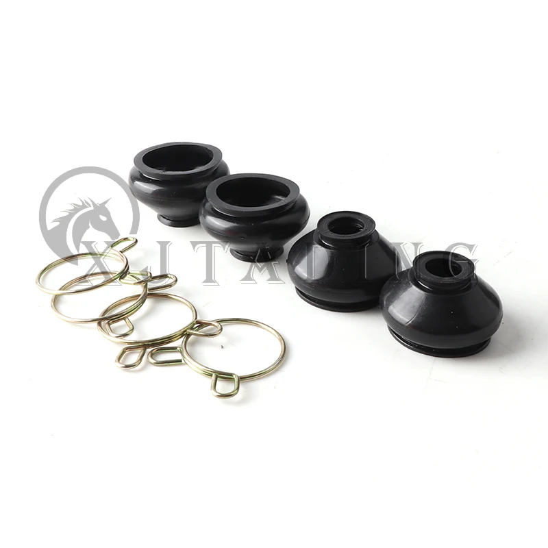 Cubierta de goma de protección contra el polvo de la varilla de la junta de la bola con hebilla para ATV chino Go Kart Buggy Quad Bike Accesorios - imagen 2