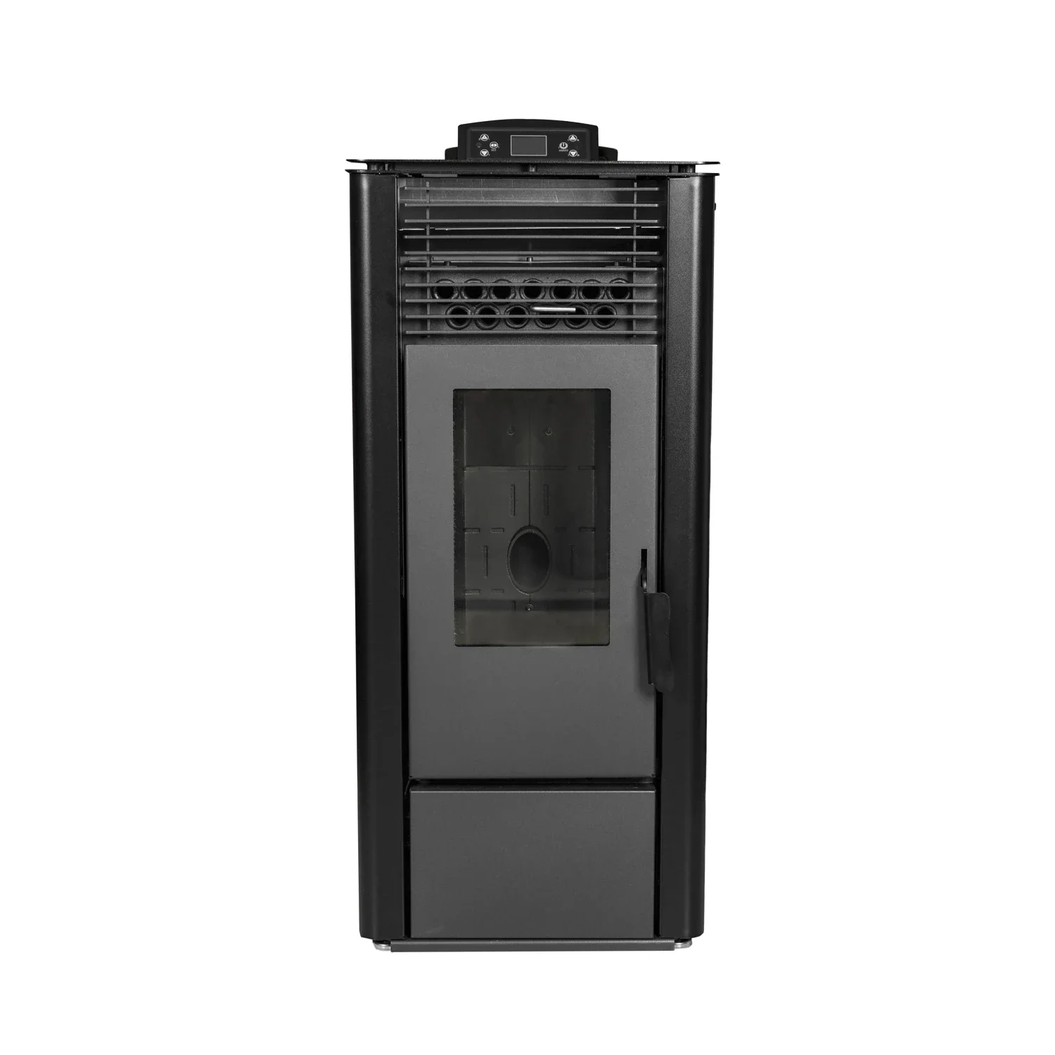 KM1009A ECO-DESIGNmodern wifi estufa de pellets de biomasa de madera calentador alimentación automática estufa de pellets interior a la venta - imagen 3