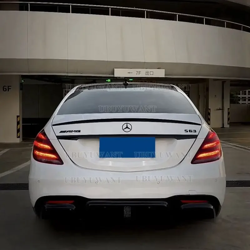 Alerón trasero ABS Mercedes Clase S (2014+) – Compatible S63 - imagen 2